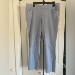 Counterparts Light Blue pull on Straight-Leg Pants